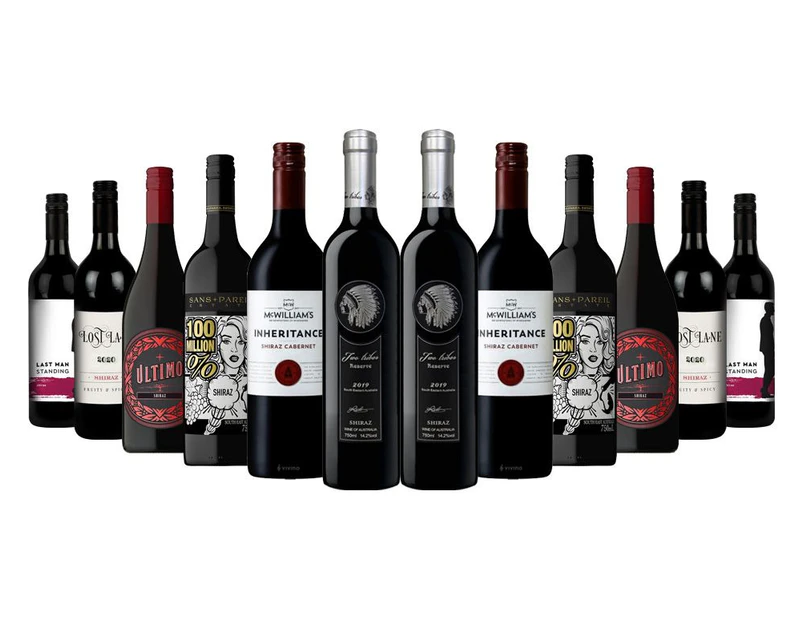 Dare To Try Red Wines Mixed - 12 Bottles