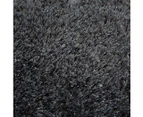 Floor Rug Mat Shaggy Rugs Area Carpet Living Room Bedroom Dark Grey 230x160cm - Dark Grey