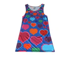 Blue hearts - love dress