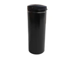 Salesbay Sensor Bin 50L Black Stainless Steel Rubbish Bin Motion Automatic