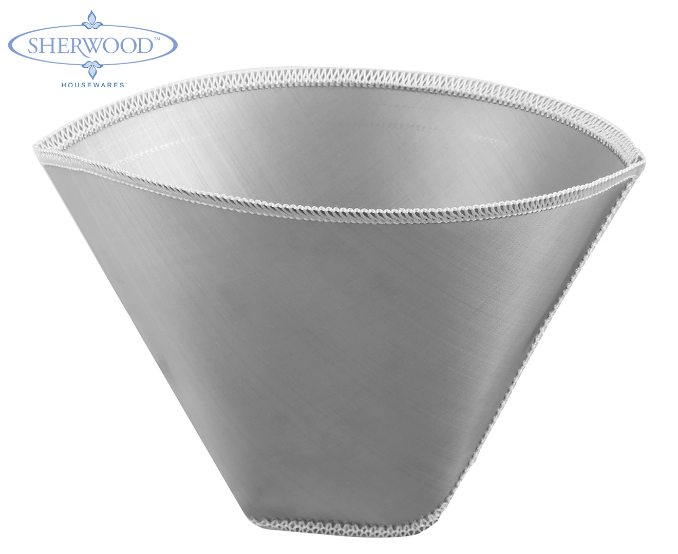 Sherwood 18.5x11cm Home Brew Reusable Dripper & Filter