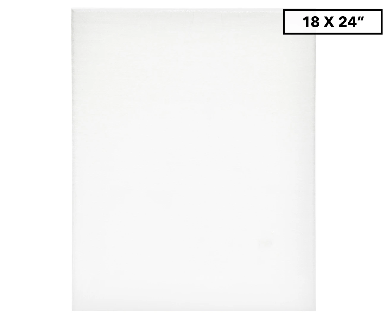 Jasart Studio 18x24" Cotton Painting/Drawing Canvas Board Panel 380GSM White