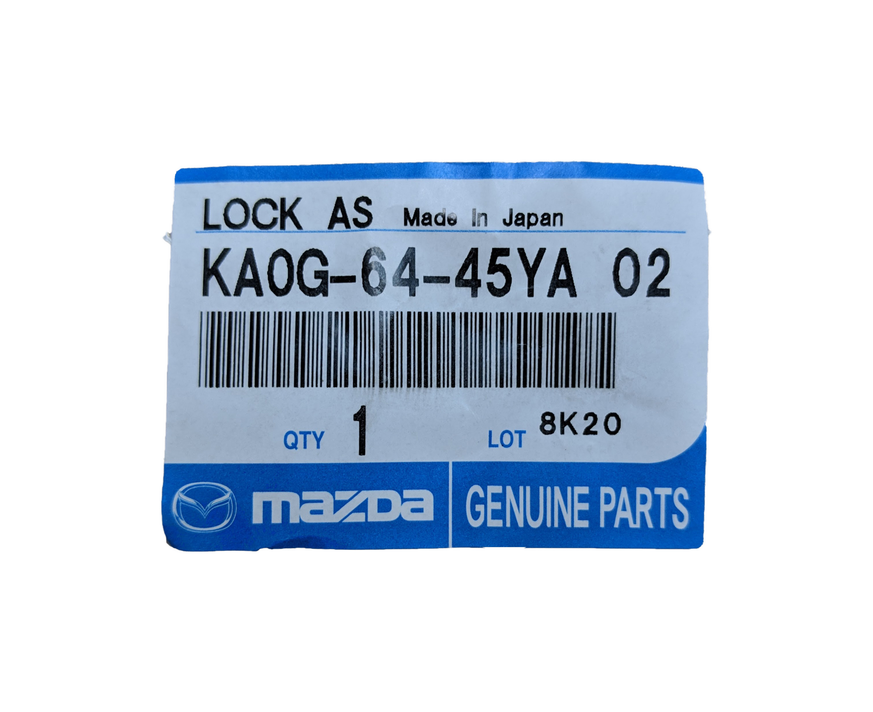Genuine Mazda CX-5 KE Series 2 Centre Console Latch Lock Part KA0G6445YA02