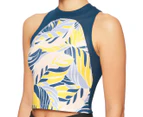 Nike Women's Printed Training Tank Top - Psychedelic Palm