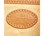 Fendi Preloved Selleria Leather Shoulder Bag Women Brown - Designer - Pre-Loved
