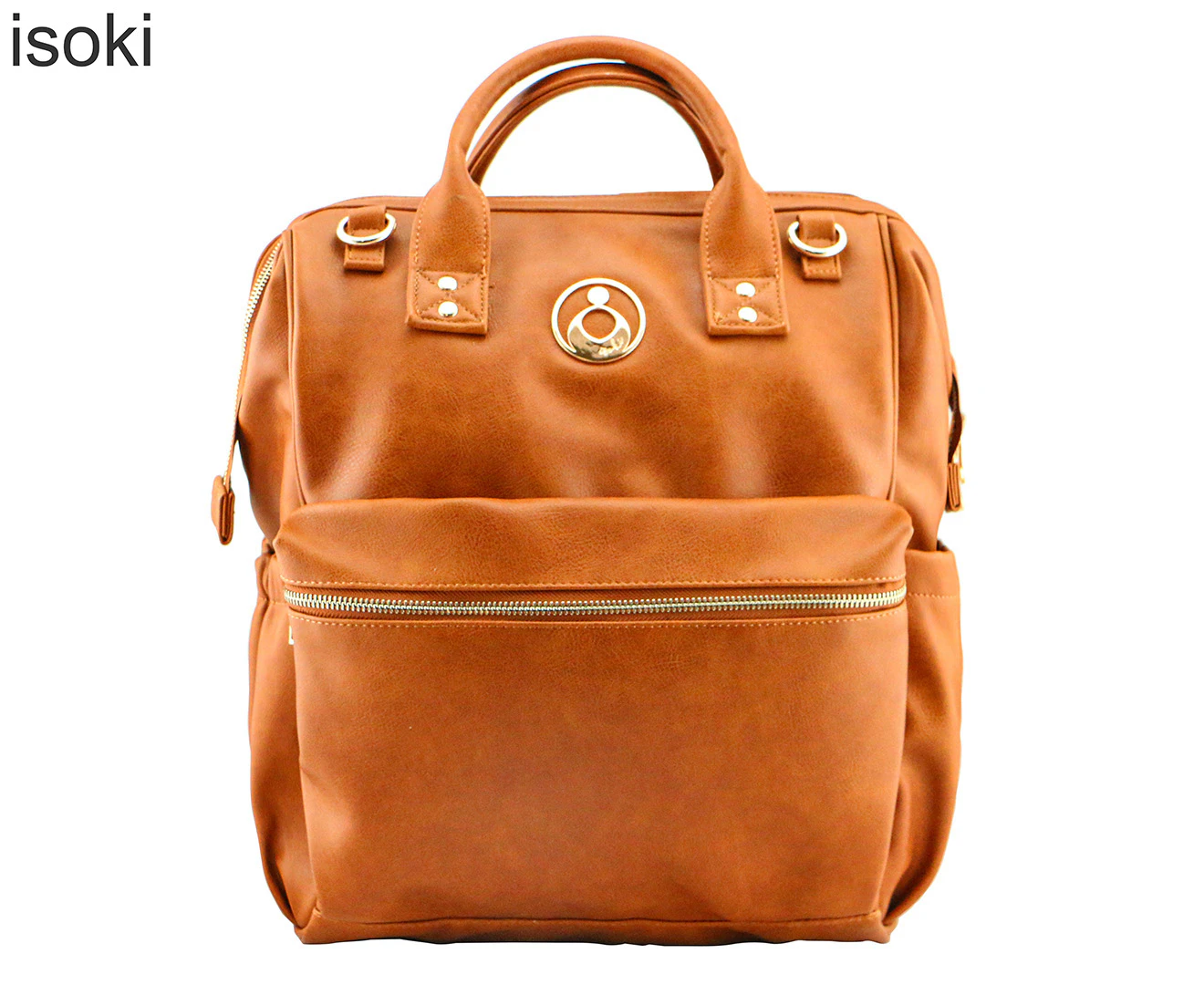 Isoki Byron Nappy Bag Backpack - Amber