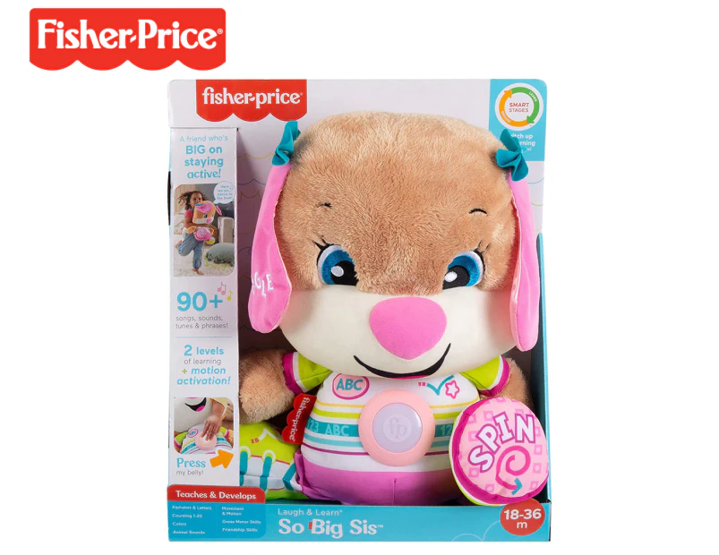 Fisher-Price Laugh & Learn So Big Sis Interaction Plush Toy