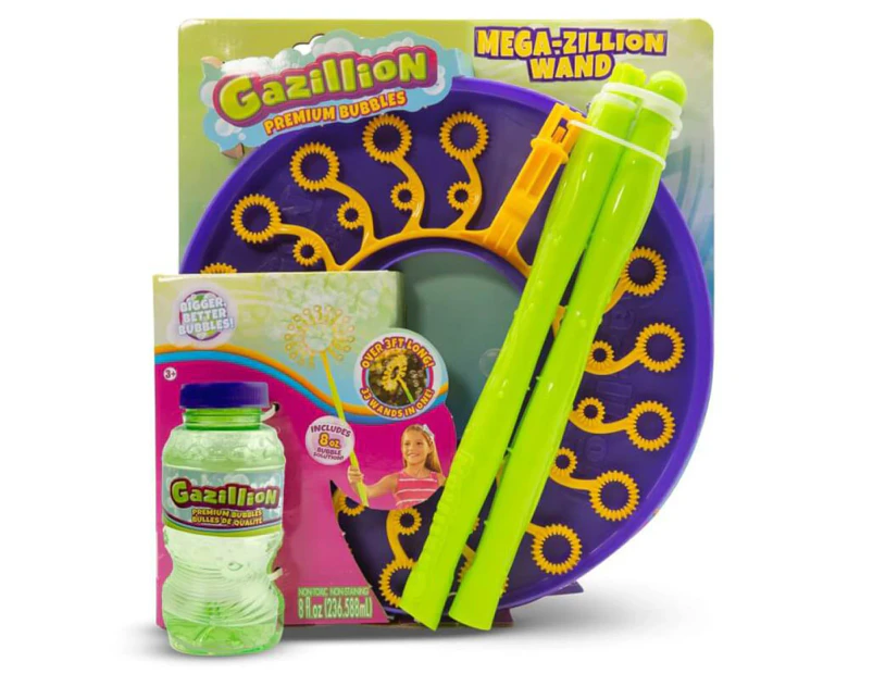 Gazillion Bubbles Mega Zillion Wand Toy
