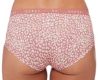 Bonds Women's Invisitails Midi - Pink Leopard (E51)
