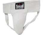 Morgan Classic Elastic Groin Guard With Cup - Protector MMA Muay Thai Boxing - White