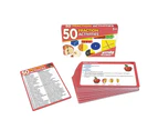 Junior Learning 50 Fraction Activities Card