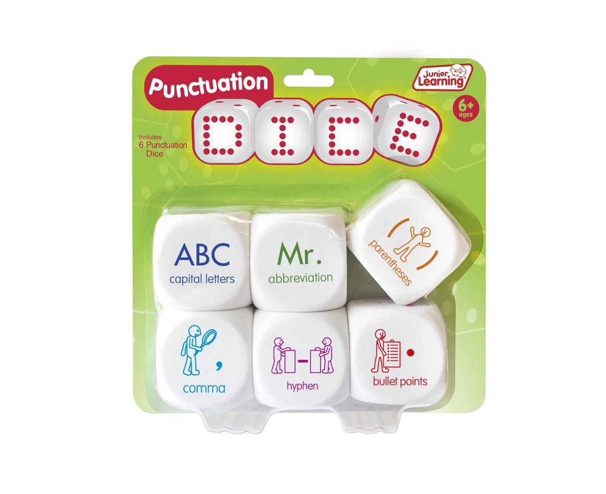 Junior Learning Punctuation Dice