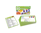 Junior Learning 50 Link Cube Activities Card