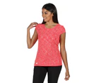 Regatta Great Outdoors Womens Hyperdimension Short Sleeve T-Shirt (Red Sky) - RG2448