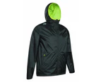 Mountain Warehouse Mens Ultimate Waterproof Jacket Lightweight Quick Drying Coat - Black