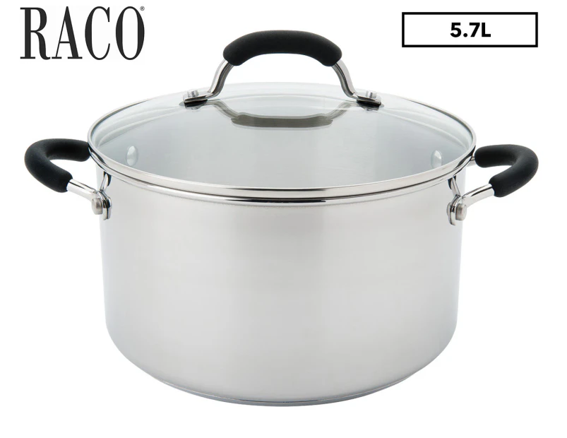 RACO 24cm 5.7L Contemporary Stainless Steel Stockpot