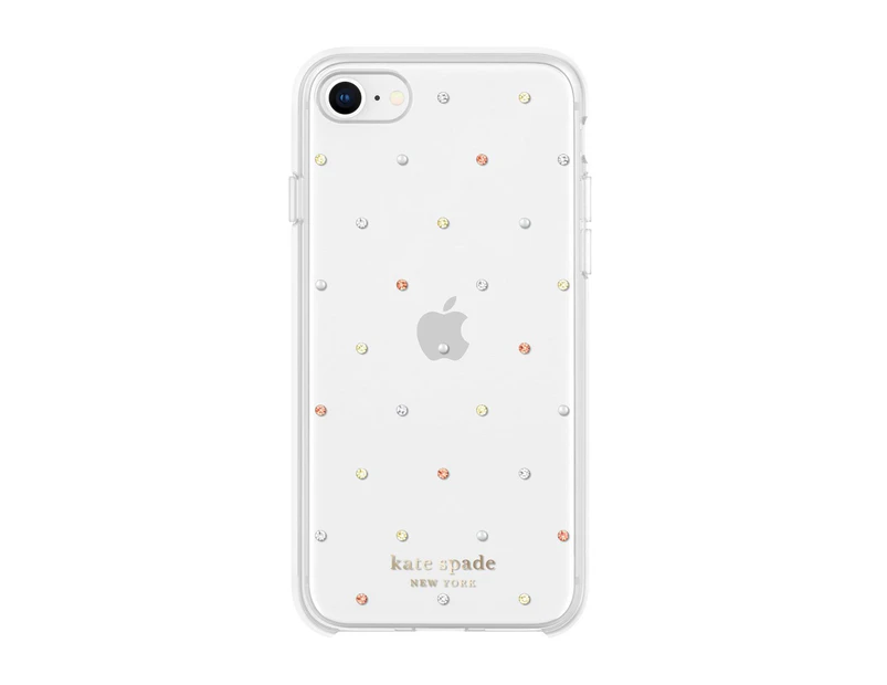 iPhone SE (3rd/2nd Gen)/8/7 Kate Spade New York Protective Hardshell Case -  Pint Dot Gems 