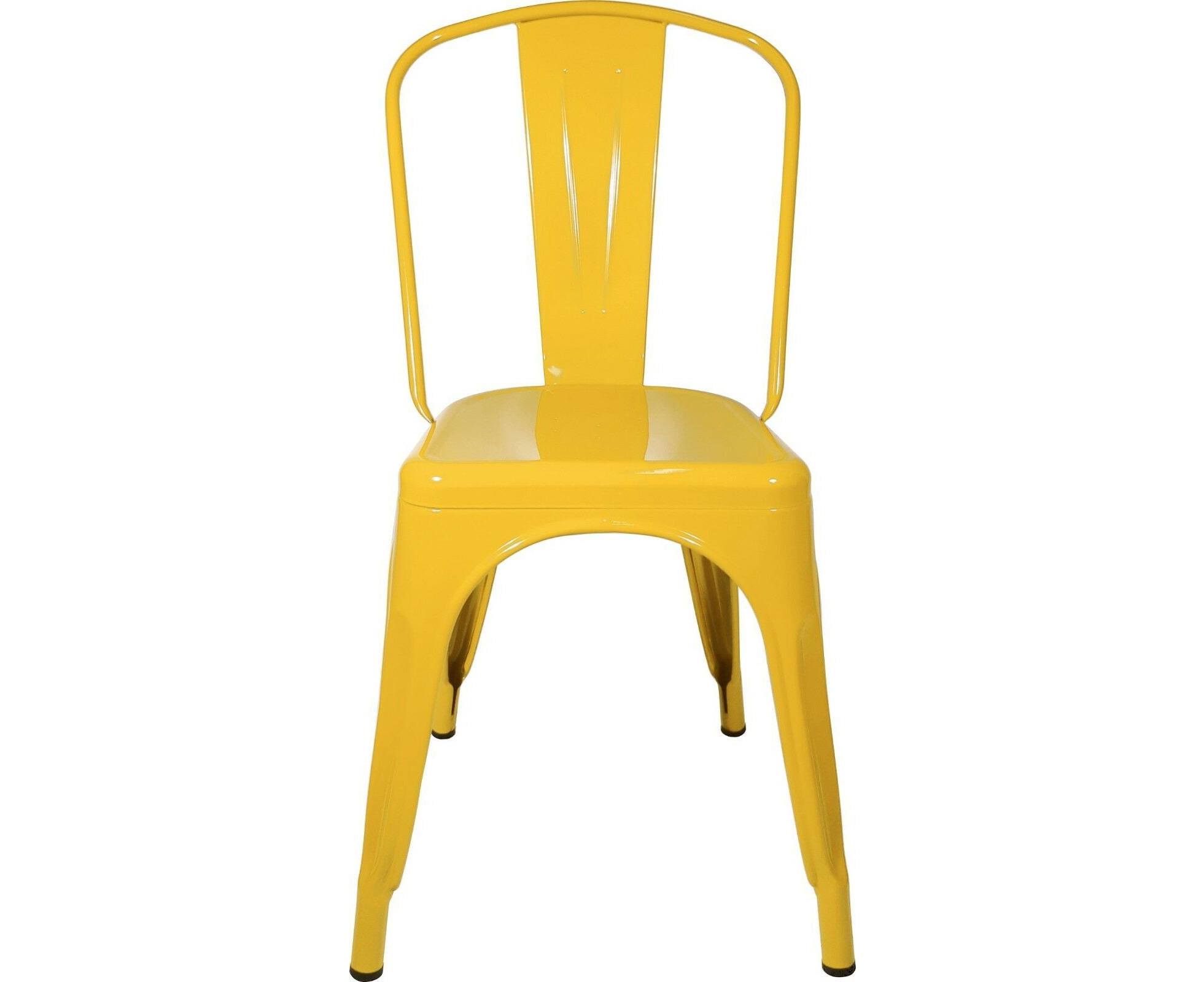 yellow tolix chairs