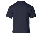 Gildan DryBlend Childrens Unisex Jersey Polo Shirt (Navy) - BC1422