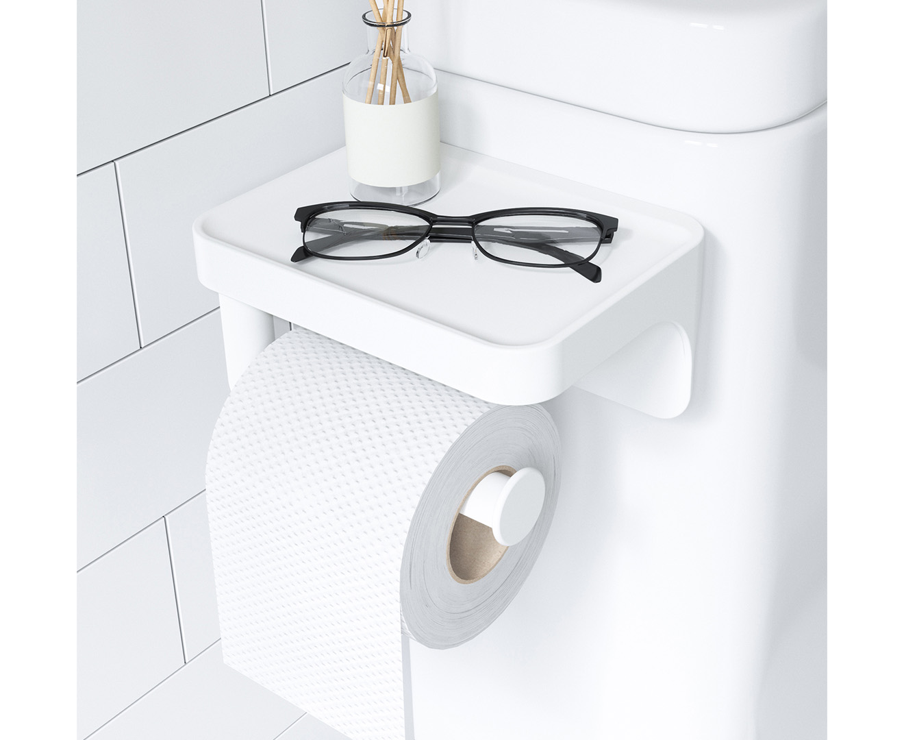 umbra flex surelock toilet paper holder
