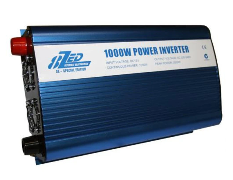 8ZED 1000W(2000W Peak) Modified Sine Wave Inverter 12V To 240V DC To AC Power Inverter Car, Camping, Trucks, Home