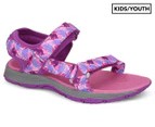 Merrell Girls' Kahuna Web Sandals - Pink Dino