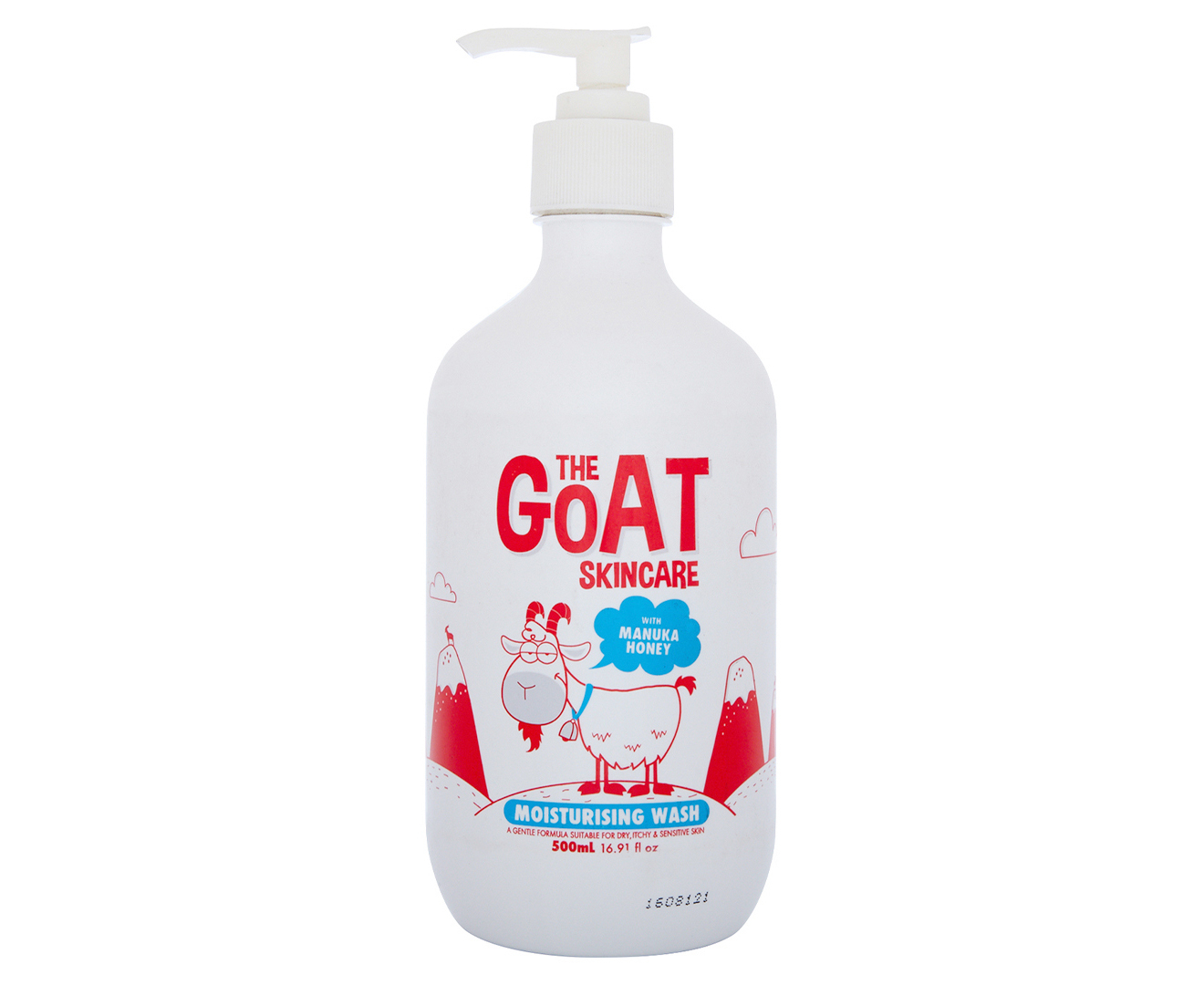 Goat Milk Moisturising Body Wash With Manuka Honey 500mL