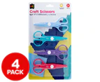 Educational Colours Craft Scissors 4-Pack