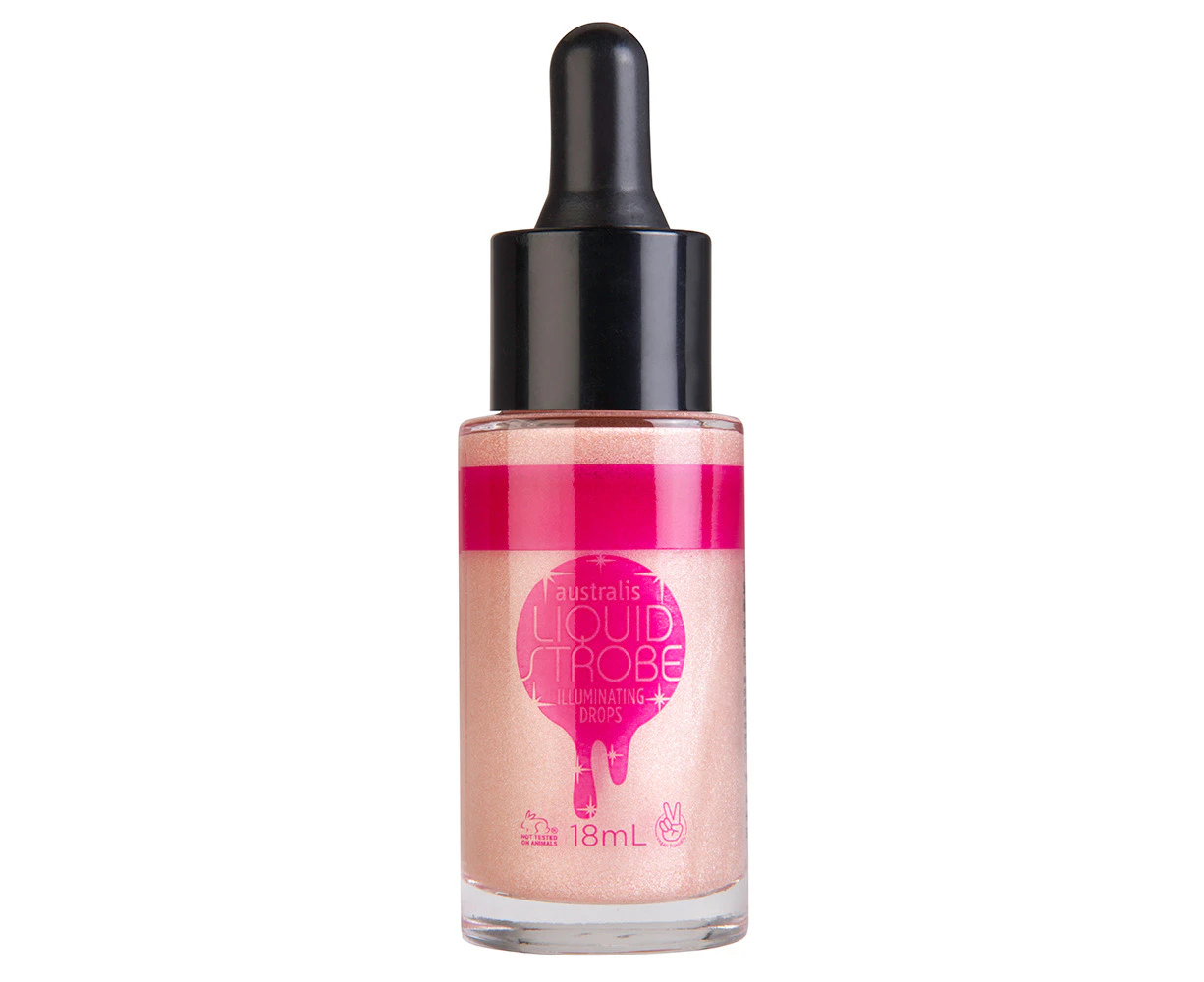 Australis Liquid Strobe Illuminating Drops Pink