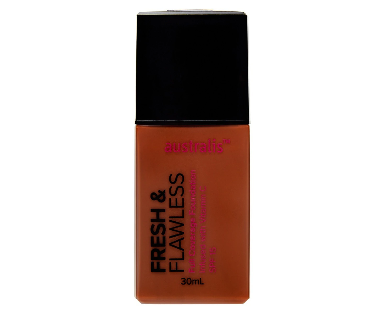 Australis Fresh & Flawless Full Coverage Foundation - Cocoa