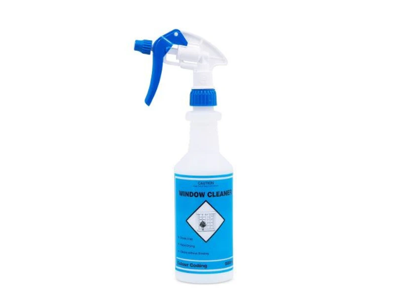 Window Cleaner  Plastic Spray Bottles With Trigger - 500ml