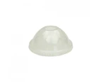 Clear  Pet Plastic Cups & Domed Lids - 98mm top - 123mm  - 16oz (480ml) - Packs