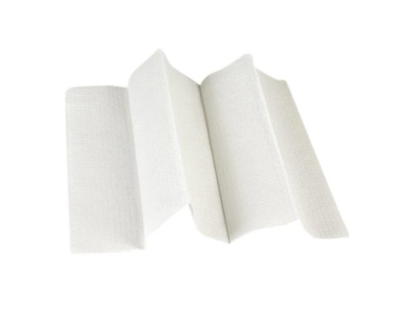 White Slimlined  Interleaved Towels - 250mm - 50mm (fold)