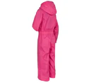 Trespass Childrens/Kids Button Waterproof Rain Suit (Gerbera) - TP465