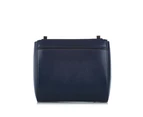 Givenchy Preloved Pandora Box Leather Crossbody Bag Women Blue - Designer - Pre-Loved