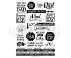 Uniquely Creative Cut-a-Part Sheet Dad