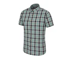 Mountain Warehouse Mens Weekender Shirt Lightweight Breathable 100 % Cotton Top - Teal