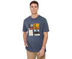 Ben Sherman Men's Cassette Inlay Tee / T-Shirt / Tshirt - Indigo