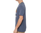 Ben Sherman Men's Cassette Inlay Tee / T-Shirt / Tshirt - Indigo