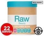 Amazonia Raw Beauty Collagen Glow 5000mg Wild Berry 200g 1