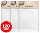 3 x Krafters Korner 12x12cm Craft Bags 40-Pack