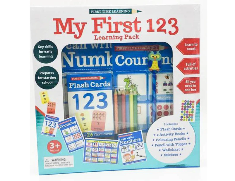 My First 123 Learning Pack Boxset