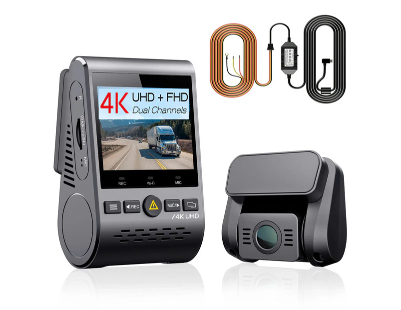 VIOFO A129 PRO DUO ULTRA 4K Dashcam DUAL CHANNEL, WI-FI, Bluetooth+ HARDWARE KIT