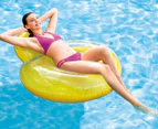 Intex 1.3M Pillow Back Lounge Inflatable Swim Pool Float Water Chair 14Y+ Assort