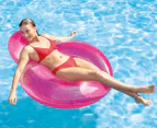 Intex 1.3M Pillow Back Lounge Inflatable Swim Pool Float Water Chair 14Y+ Assort