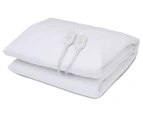 Goldair Queen Bed Antibacterial Electric Blanket - White GPAB-Q