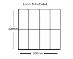 White 2 Ply Paper Luncheon Napkins - 80mm - 300x300 Unfolded