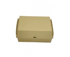 Kraft Corrugated Cardboard Dinner Boxes - 160mm - 70mm - Packs