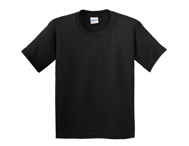 Gildan Youth Unisex Heavy Cotton T-Shirt (Black) - BC482