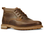 Clarks Men's Foxwell Mid Leather Ankle Boots - Beeswax